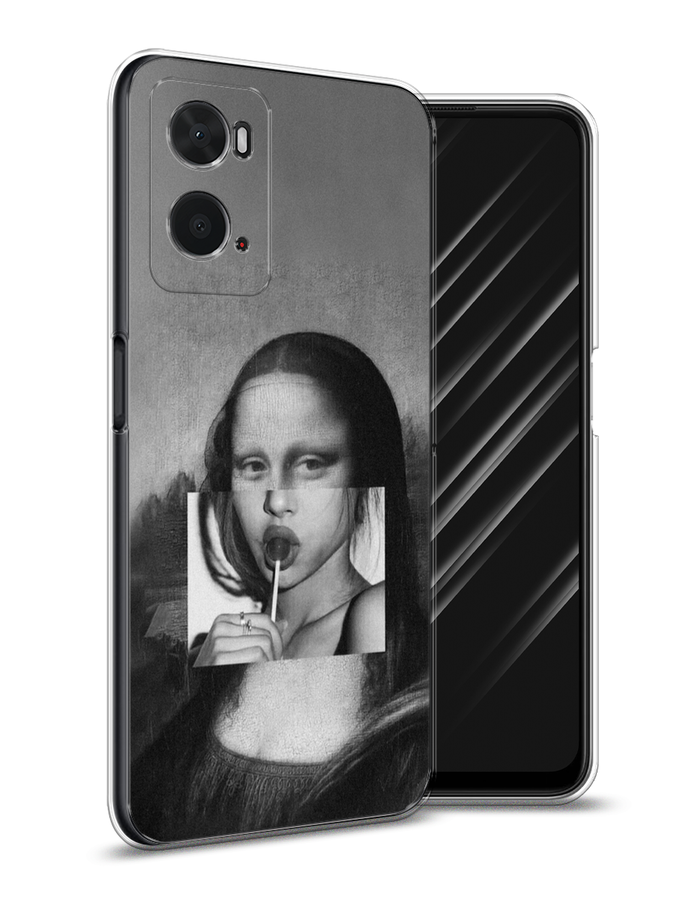 

Чехол Awog на Oppo A36 "Mona Lisa sucking lollipop", Разноцветный, 259950-9