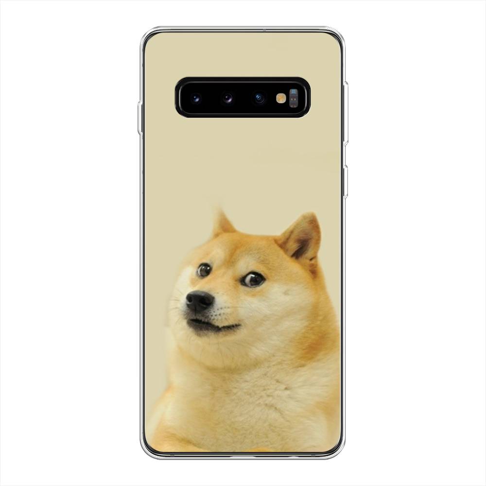 

Чехол Awog на Samsung Galaxy S10 Plus "Собака подозревака", Разноцветный, 27150-9