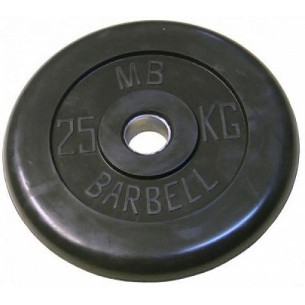 

Диск обрезиненный MB Barbell MB-PltB31-25, MB-PltB31-25