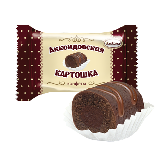 

Шоколадные конфеты Акконд Аккондовская картошка