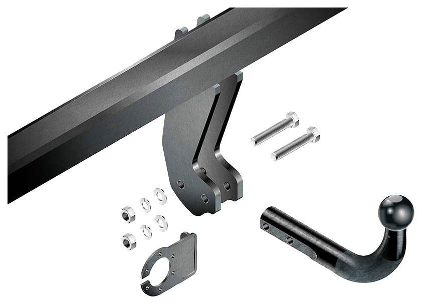

Фаркоп на Mercedes S-Class w220,кроме AMG 1998-2005 б/подрезки бампера.Тип:A, M-108