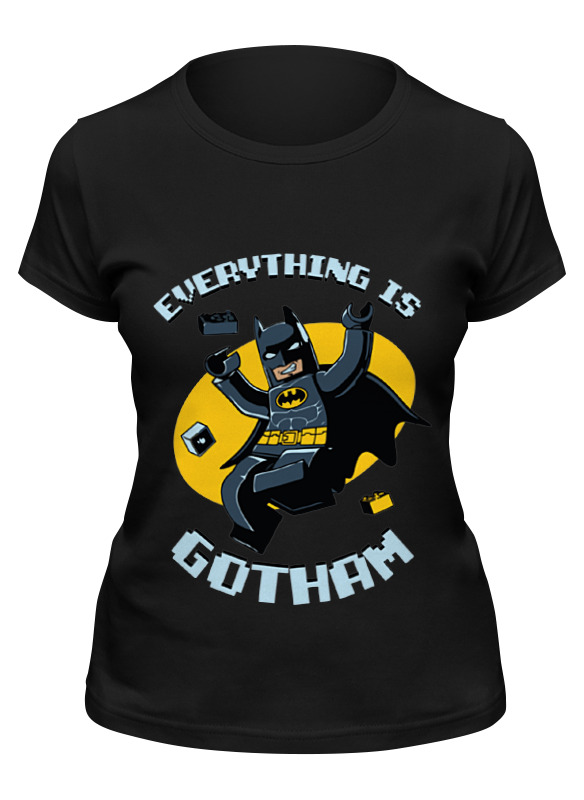 

Футболка женская Printio Бэтмен (batman) черная S, Черный, Бэтмен (batman)