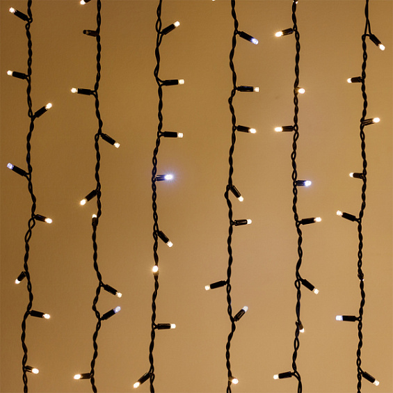 

Световой занавес ARdecoled Curtain ARLT_026059 2х3 м белый теплый, Curtain ARD-CURTAIN-PRO-2000x3000-BLACK-760LED-FLASH WARM/WHITE (230V, 70W)