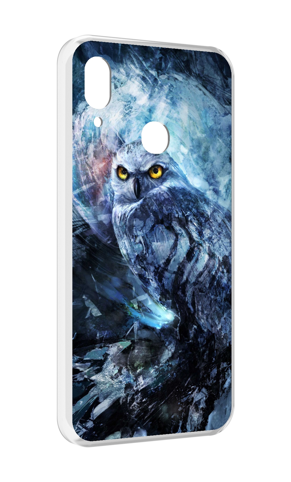 

Чехол MyPads замороженная-сова для BQ BQ-6040L Magic, Прозрачный, Tocco