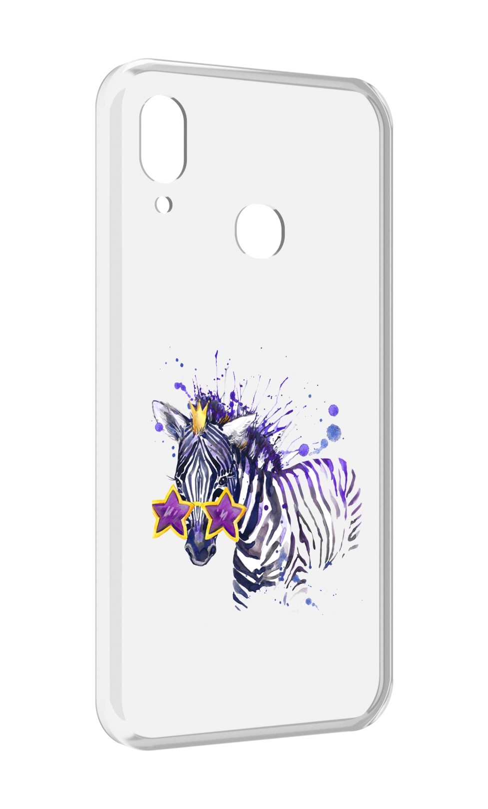 

Чехол MyPads акварельная зебра для BQ BQ-6040L Magic, Прозрачный, Tocco