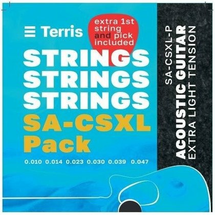 

Струны для акустической гитары TERRIS SA-CSXL-Pack, SA-CSXL-Pack