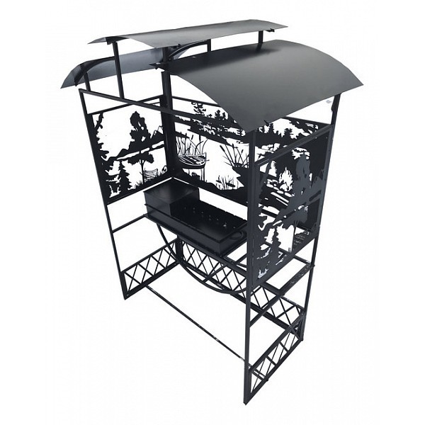 

Мангал Garden Story Озеро МС-У GST_MR-O 150х80х230 см, (150х80х230 см) Озеро МС-У