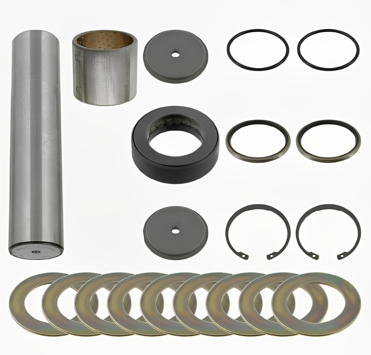 LM303_р/к шкворня с подш на игольч.подш. 49.5x50x223 MAN F90/F2000/M90/M2000/Omn