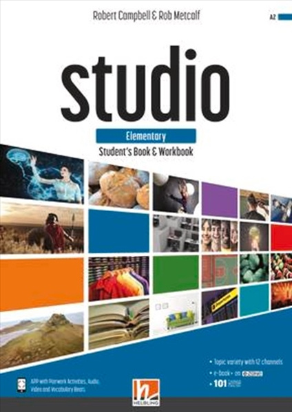 

STUDIO Elementary Student's Book + Workbook + e-zone