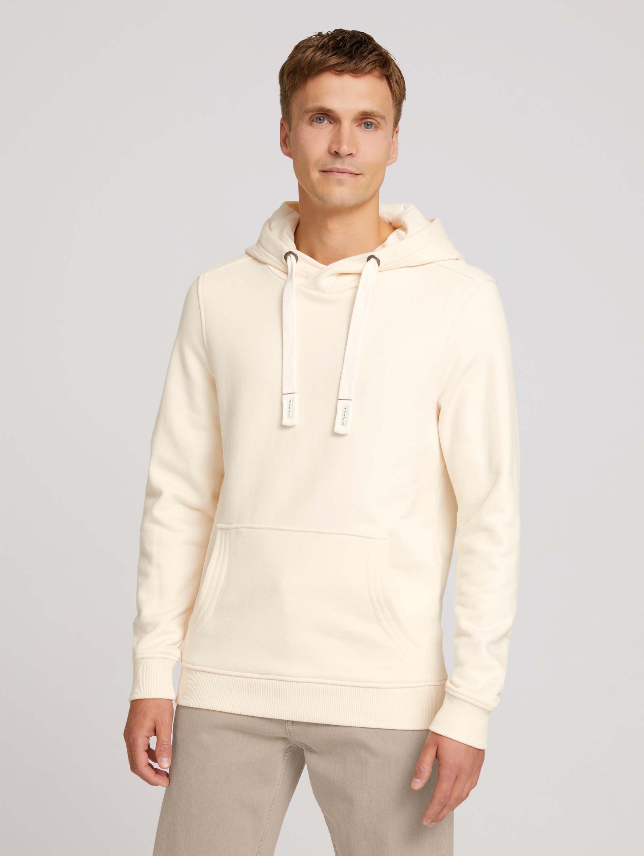 

Худи мужское TOM TAILOR 1029115 белое S, 1029115