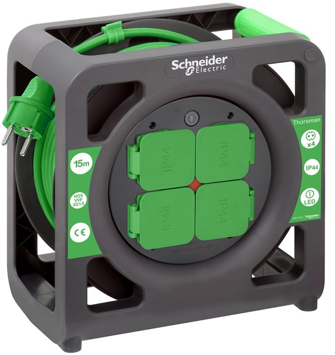 

Удл. Schneider Electric IMT33136, Thorsman 4р. 15m 3х1,5 IP44 (IMT33136)