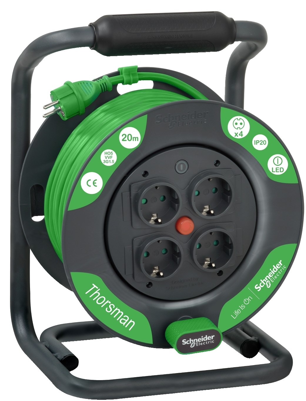 

Удл. Schneider Electric IMT33140, Thorsman 4р. 20m 3х1,5 IP20 (IMT33140)