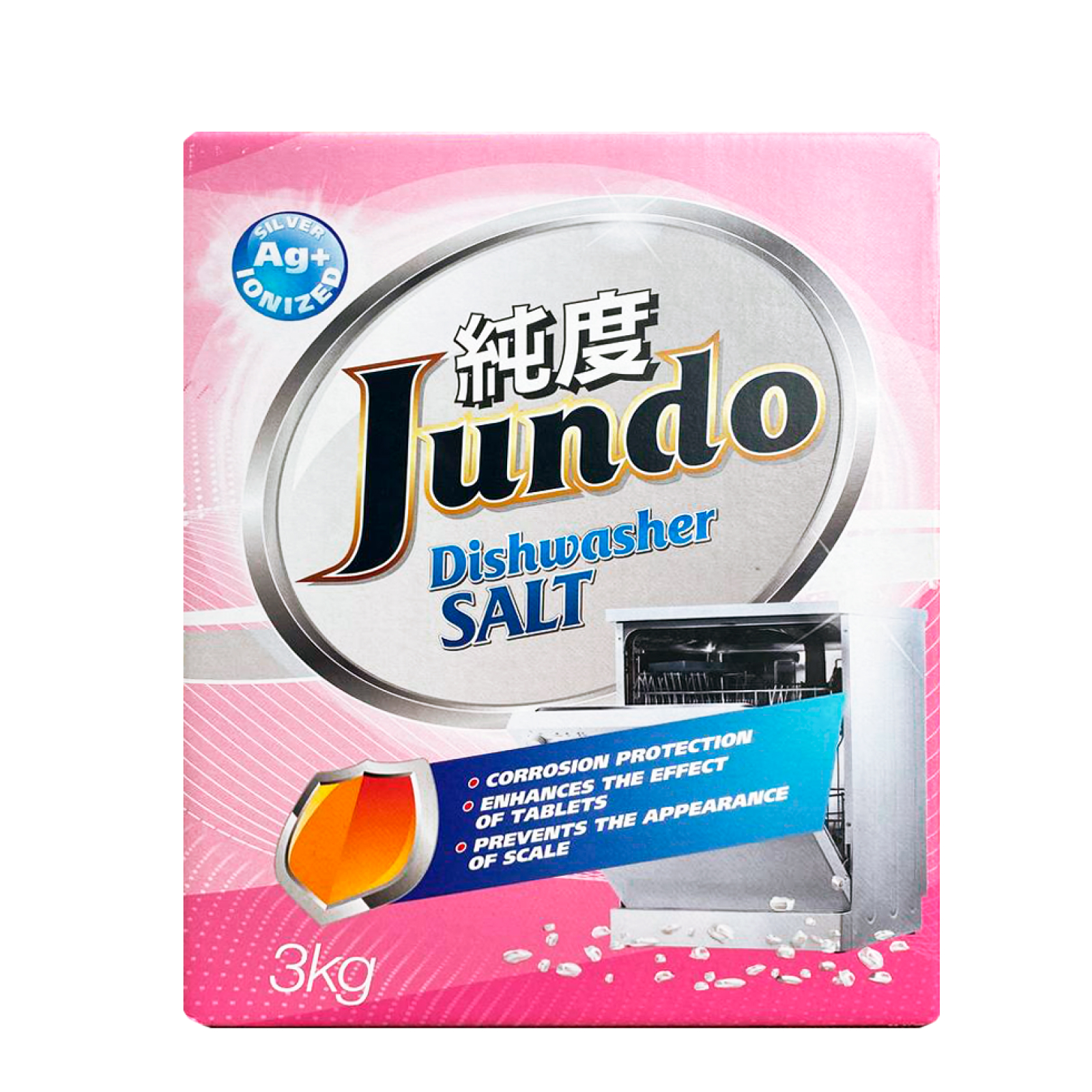 Соль для посудомоечных машин Jundo ионизированная серебром 3 кг