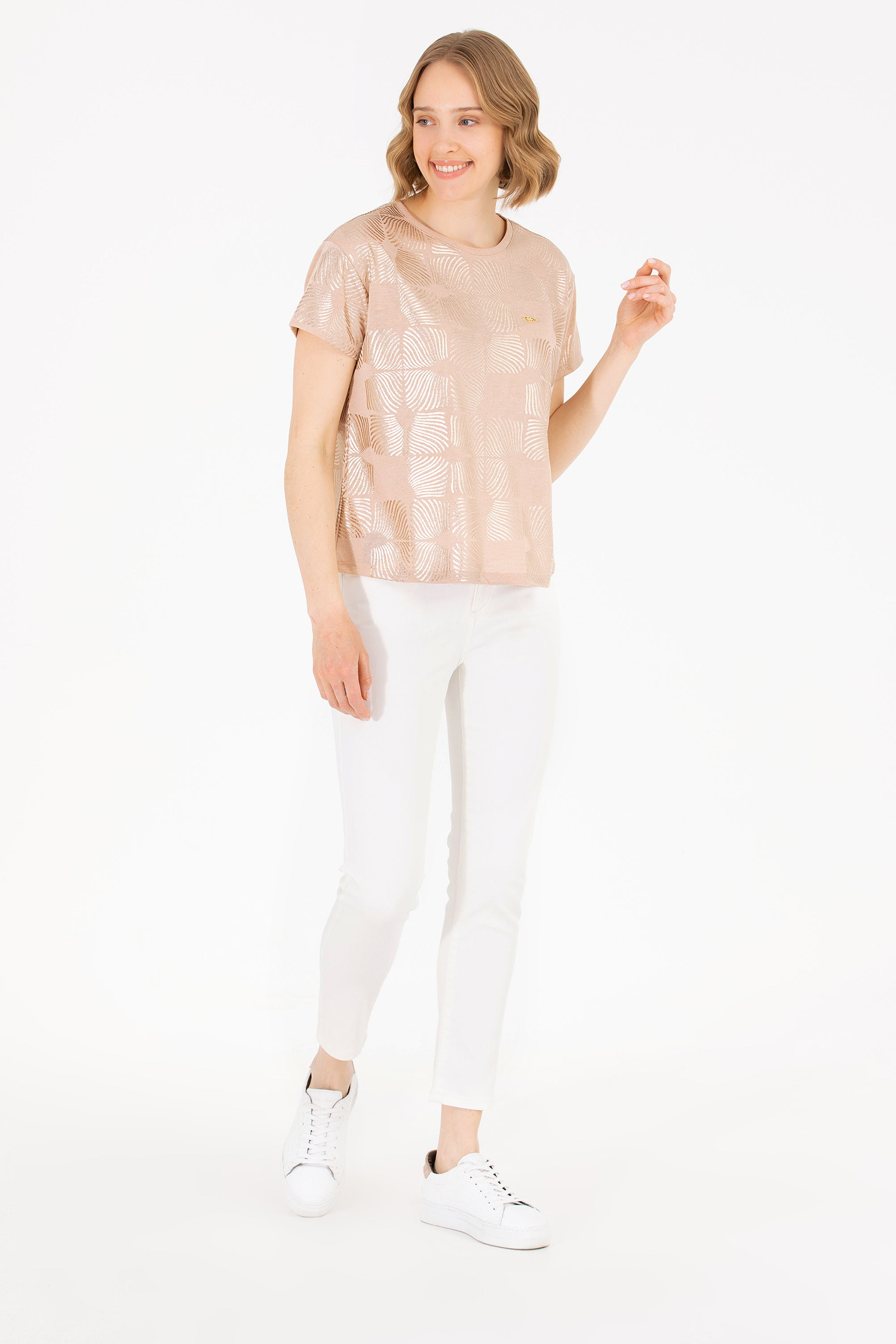 

Джинсы женские U.S. POLO Assn. G082SZ0800SALEC-B белые 42, Белый, G082SZ0800SALEC-B