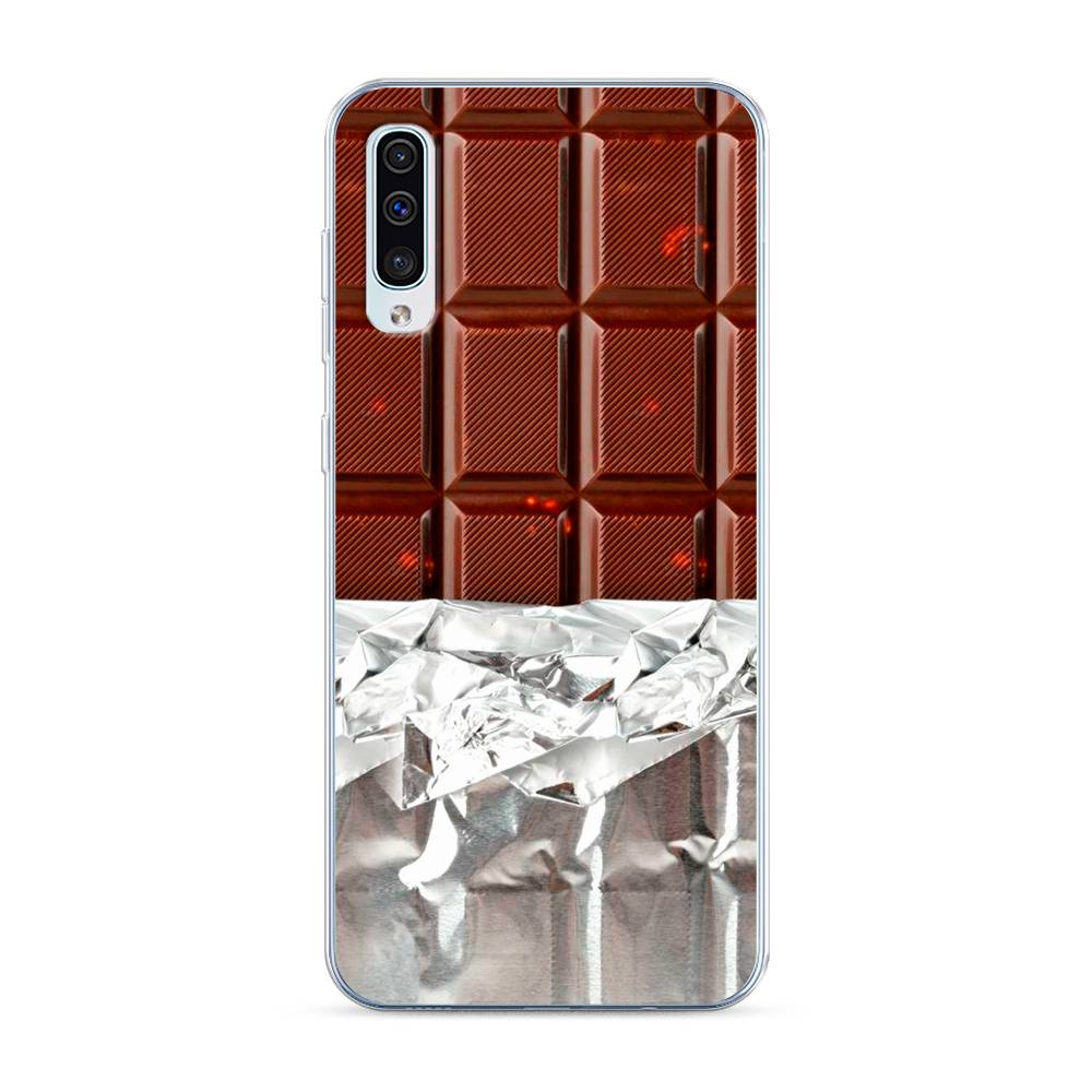 

Чехол на Samsung Galaxy A30s "Шоколад в обертке", Коричневый, 28850-6