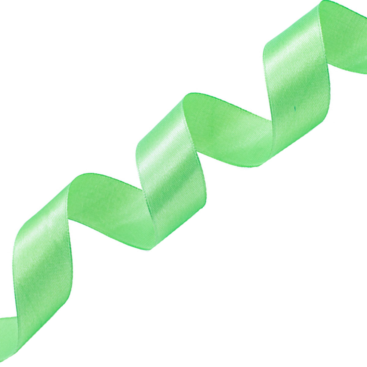 

Лента атласная АЙРИС, 2,5 см*22,86 м (аналог 411007) (085 яркий салат), Зеленый, 7730444