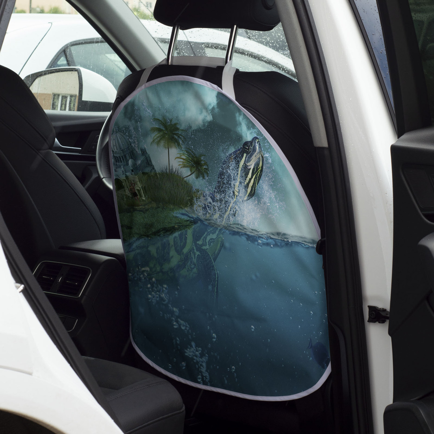 

Защитная накидка на спинку сиденья автомобиля, универсальная, 57х62 см, Gorolla