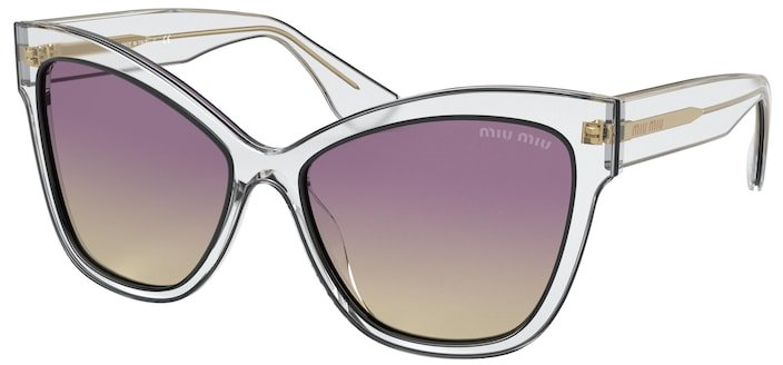 Солнцезащитные очки женские MIU MIU 0MU 08VS / 56 03I09B фиолетовые