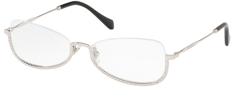 

Оправа для очков женская MIU MIU 0MU 50SV / 55 1BC1O1, серебрянный, 0MU 50SV / 55 1BC1O1