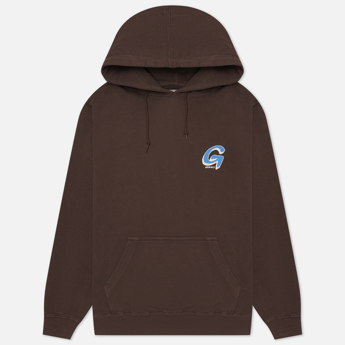 

Мужская толстовка Gramicci Big-G Logo Hoodie коричневый, Размер L, Big-G Logo Hoodie