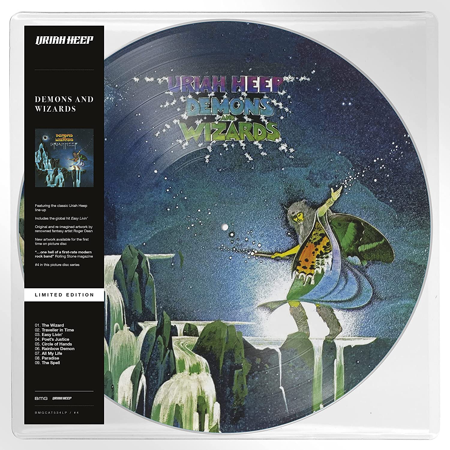 фото Uriah heep demons and wizards (picture disc) (винил) мистерия звука