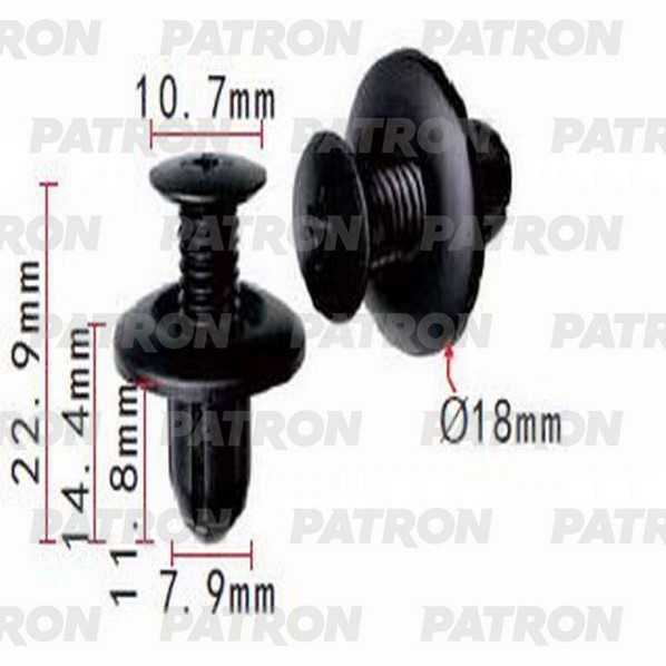 

Клипса Автомобильная PATRON P371351