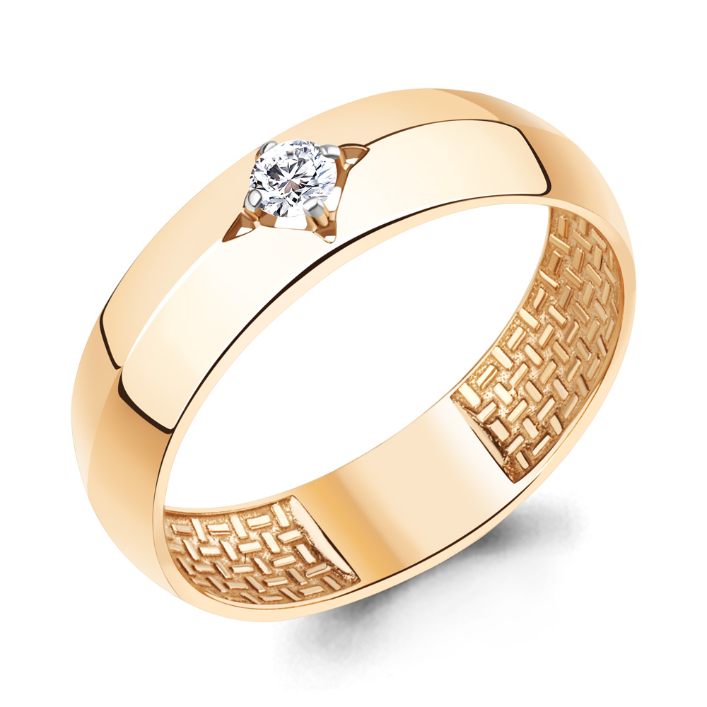 

Кольцо из красного золота с бриллиантом Aquamarine Aquamarine 964181к_585_кз р, 964181к_585_кз