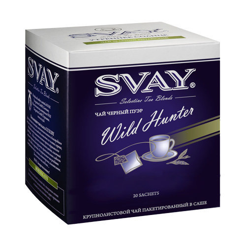 Чай Svay Wild Hunter 20*2г саше (черный)