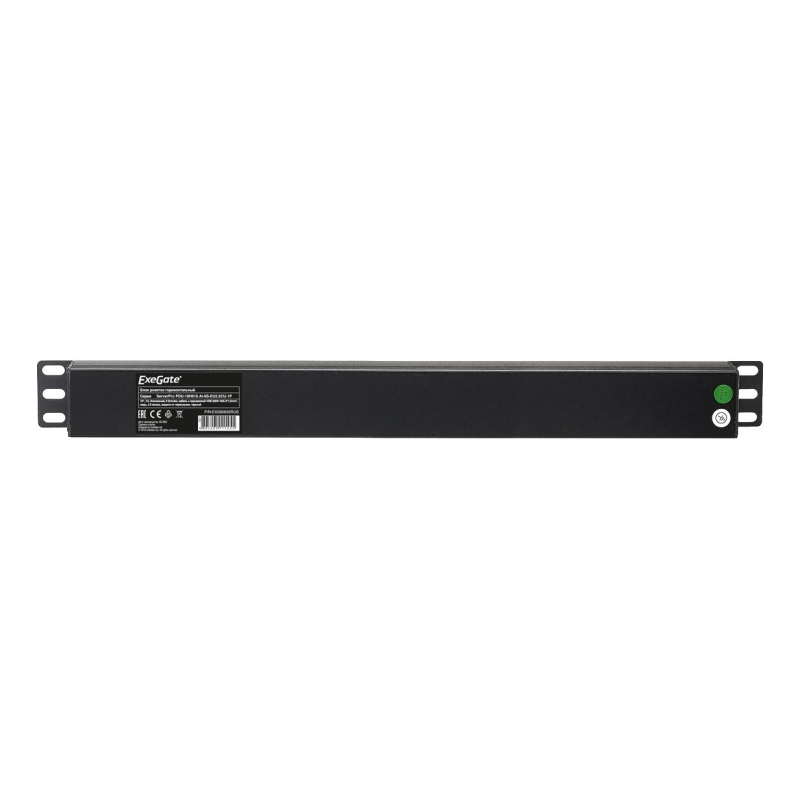 Блок розеток ExeGate ServerPro PDU-19H610 Al-6S-EU2.5CU-1P,19(EX280835RUS)