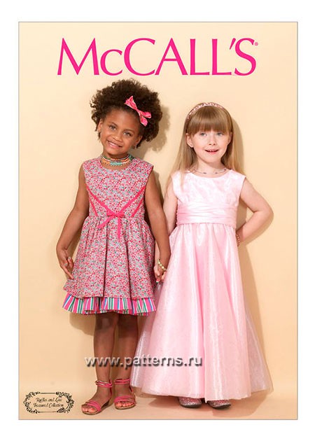 

Выкройка McCall's №7311 — Платье