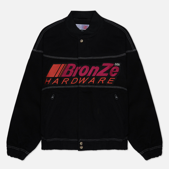 

Мужская куртка бомбер Bronze 56k Pitcrew чёрный, Размер S, Черный, Pitcrew