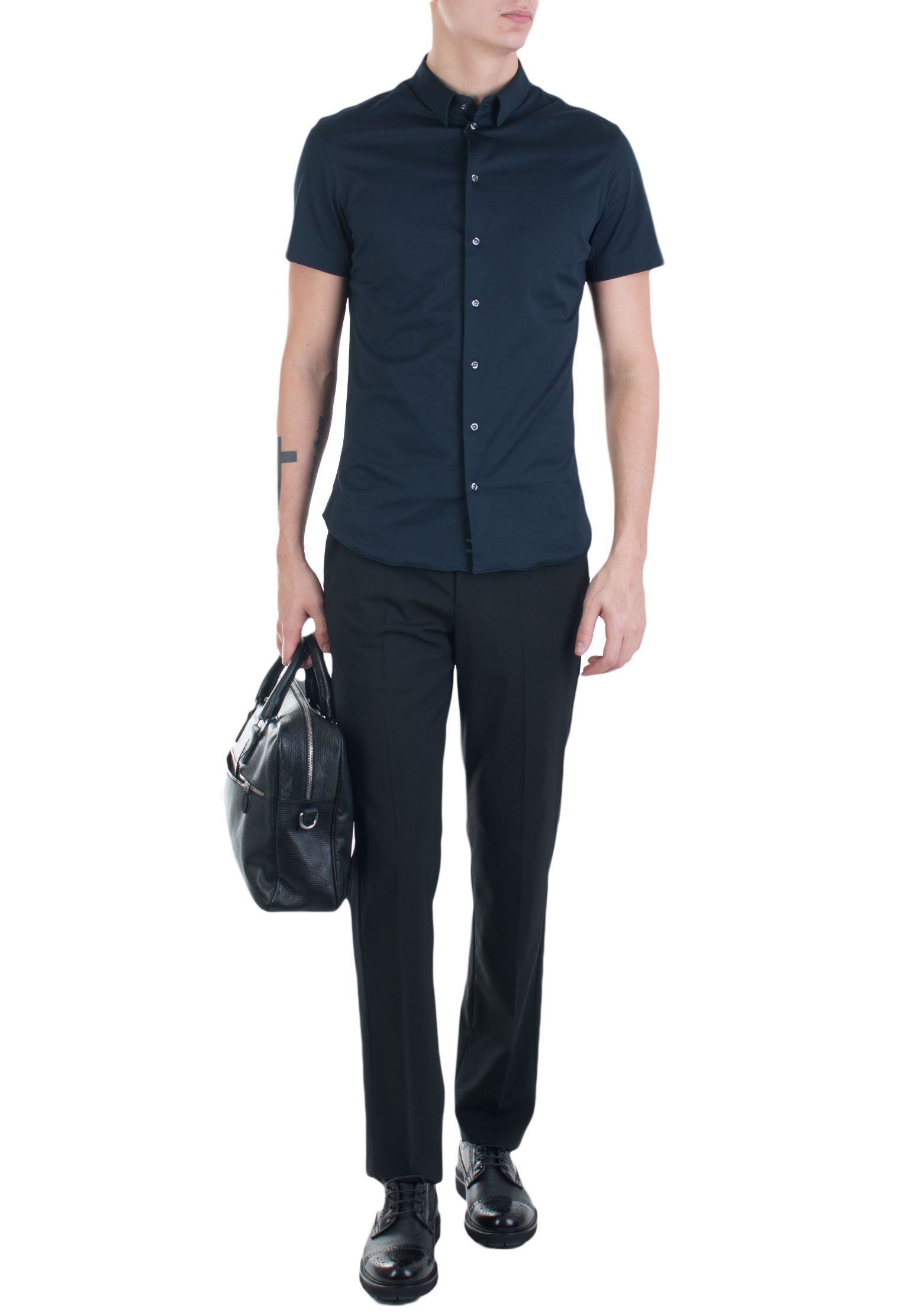 

Брюки мужские Emporio Armani 73332 черные 50 IT, 73332