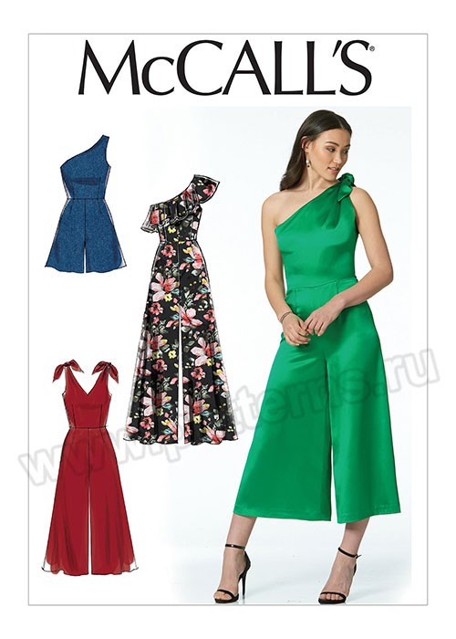 

Выкройка McCall's №7632 — Комбинезон