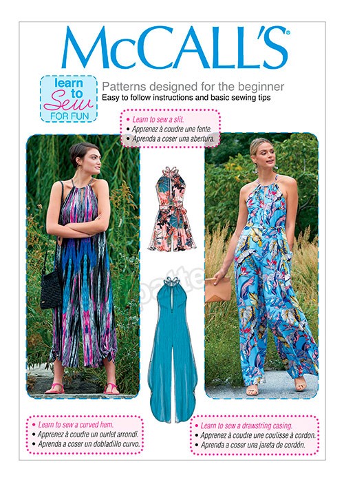 

Выкройка McCall's №7755 — Комбинезон
