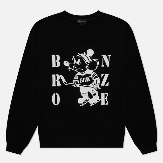 

Мужская толстовка Bronze 56k Rat Crew Neck чёрный, Размер S, Rat Crew Neck