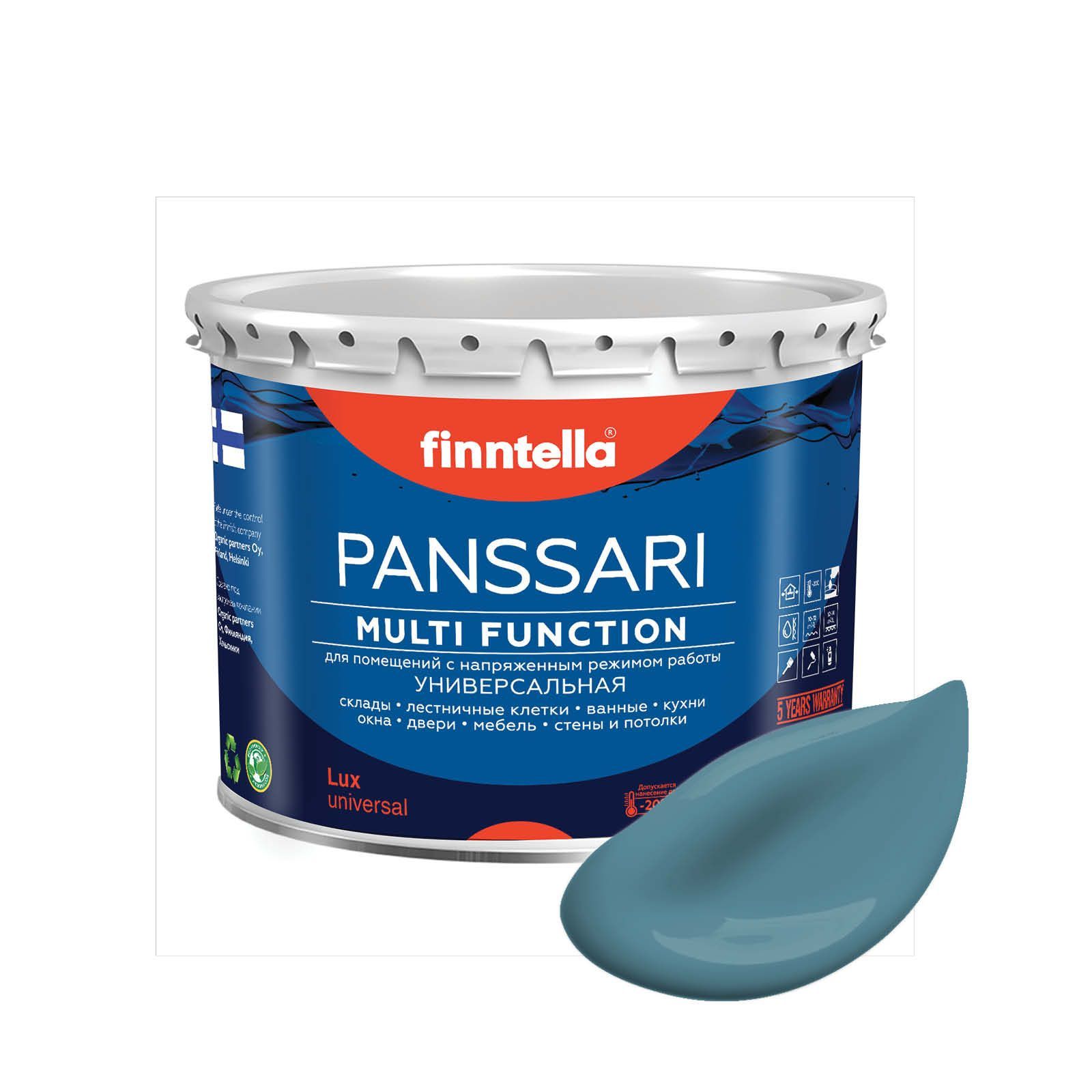 

Краска PANSSARI, ENKELI пастельно-бирюзовый, 2,7л, Голубой, PANSSARI. Грунт-эмаль для всех типов поверхностей. Защитная. Эмаль универсальная. Быстросохнущая.