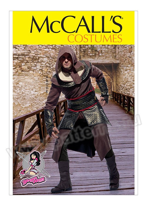 

Выкройка McCall's №7646 — Костюм косплей