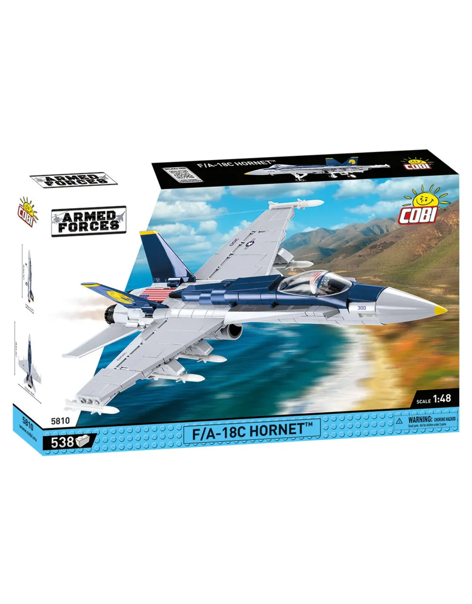 

Конструктор Cobi Вооруженные силы Самолет Хорнет (F/A-18C Hornet)