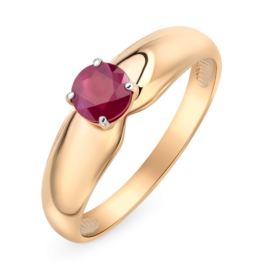 

Кольцо из красного золота с рубином р. 19,5 585Gold 101010746, 101010746