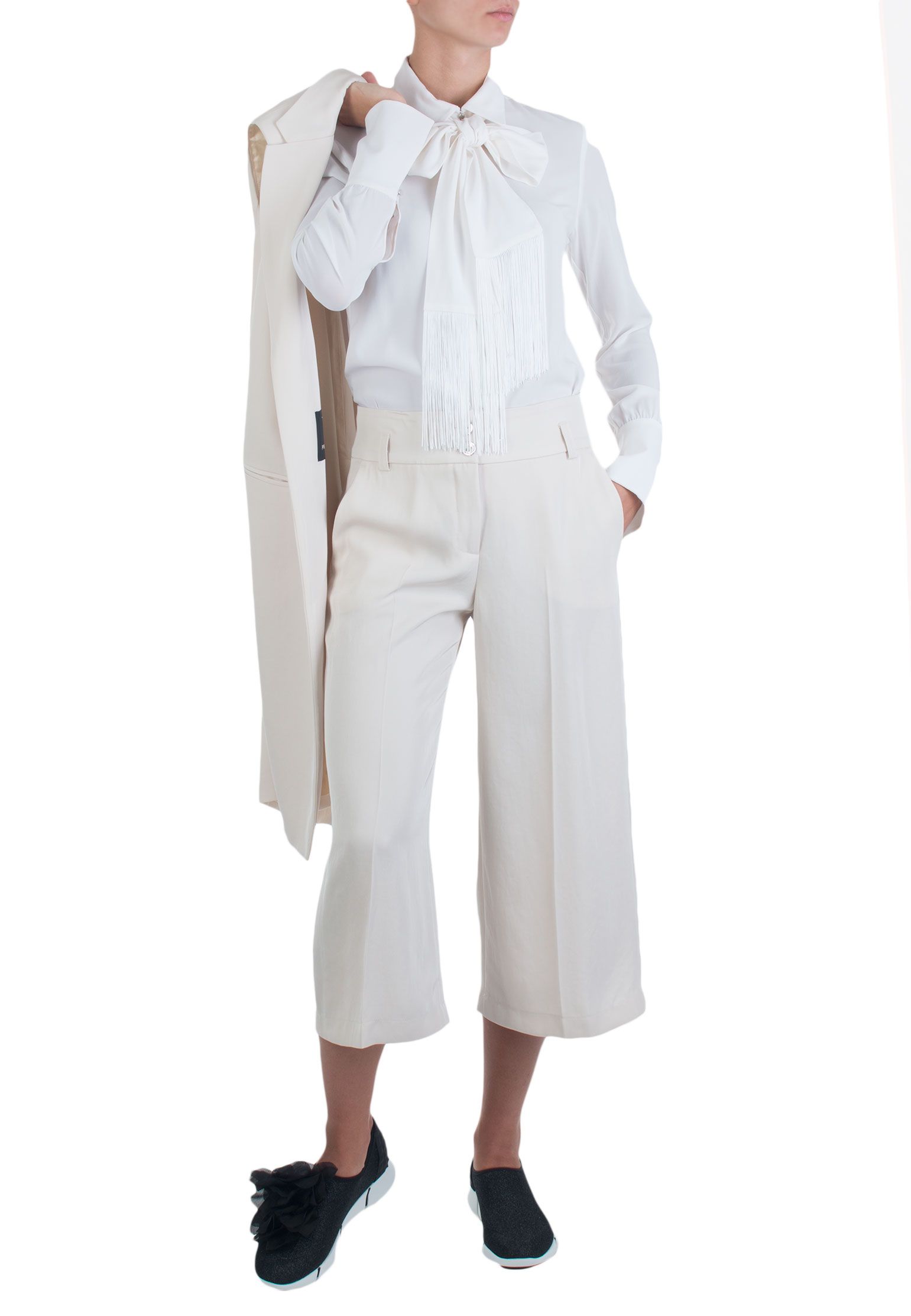 

Брюки женские Pinko 83545 бежевые 42 IT, 83545