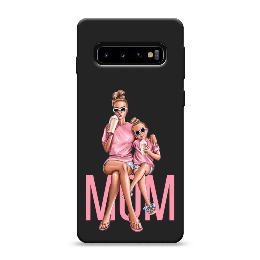 

Чехол Awog на Samsung Galaxy S10 "Lovely mom", Разноцветный, 27052-1