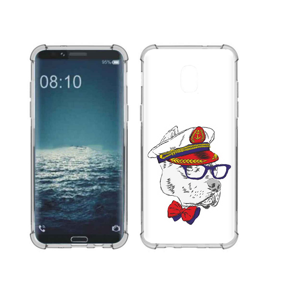 

Чехол MyPads Tocco для Samsung Galaxy J3 бульдог (PT226926.574.251), Прозрачный, Tocco