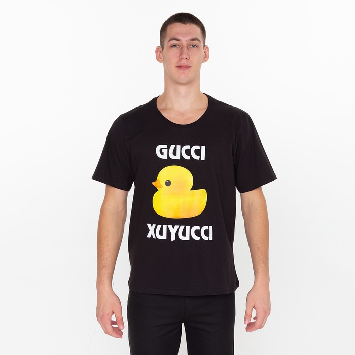 

Футболка мужская Tusi 9109762 черная 58 RU, Черный, 9109762