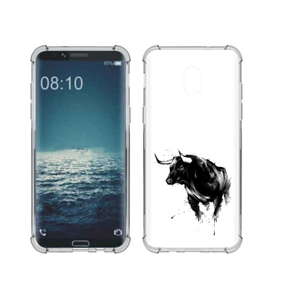 

Чехол MyPads Tocco для Samsung Galaxy J3 бык (PT226926.574.254), Прозрачный, Tocco
