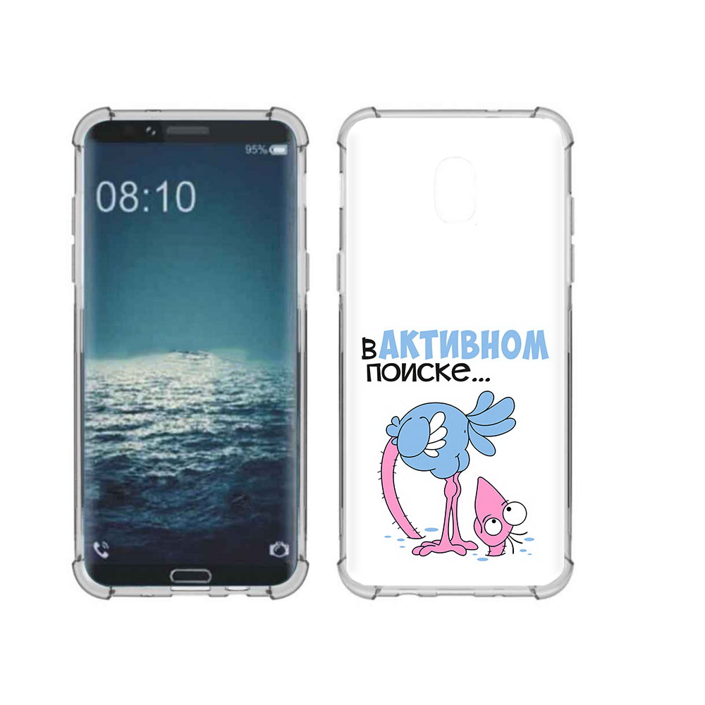 

Чехол MyPads Tocco для Samsung Galaxy J3 в активном поиске (PT226926.574.255), Прозрачный, Tocco