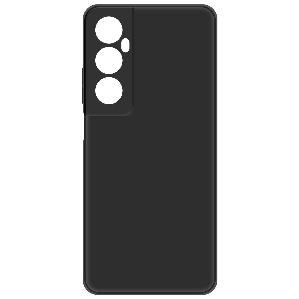 

Чехол-накладка Krutoff Silicone Case для Realme C65 черный