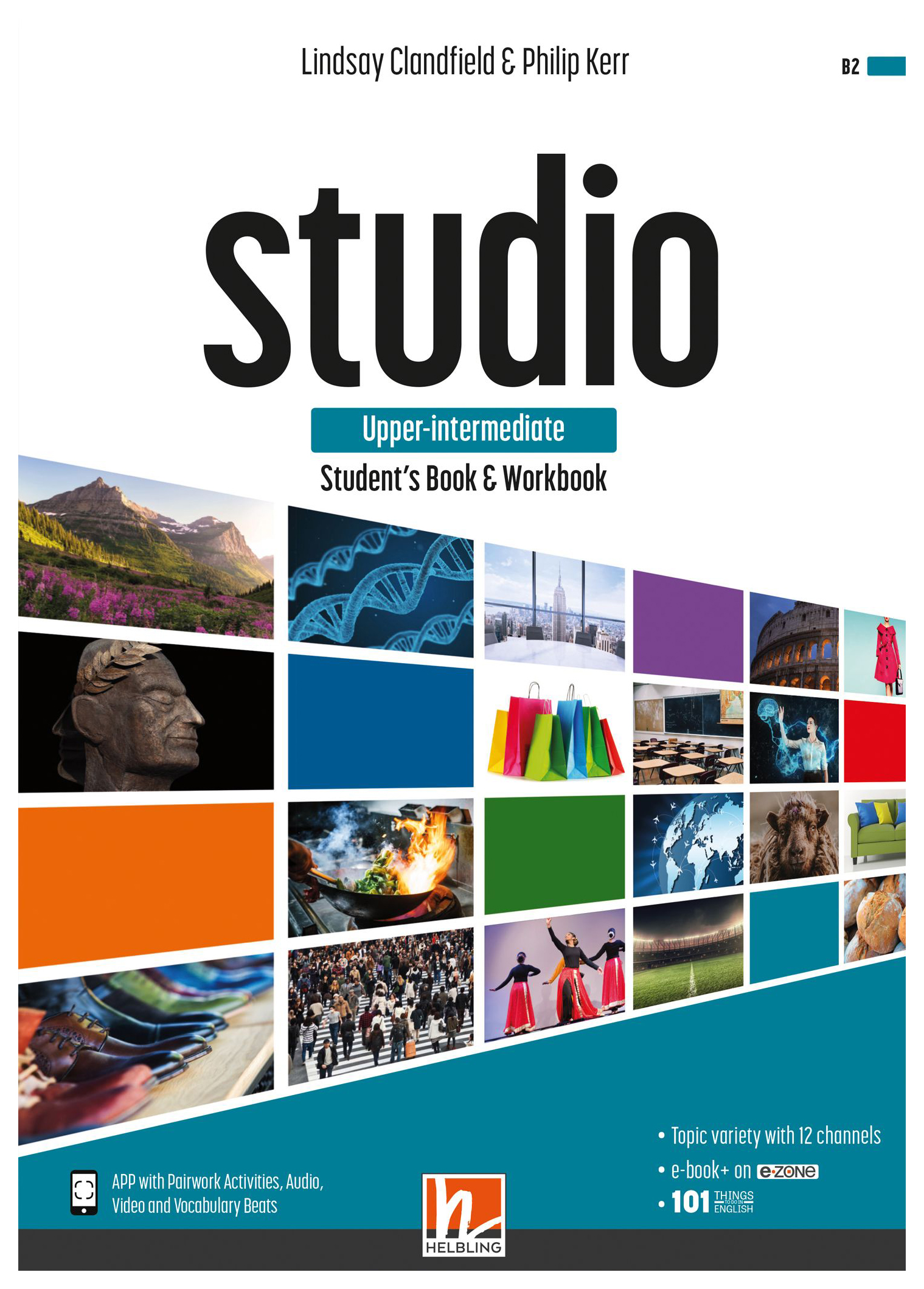 STUDIO Upper-intermediate Students Book Workbook e-zone 1463₽