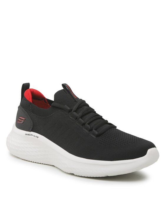 

Кроссовки Faint Flair 232593/BKRD Skechers Черный 45,5 EU, Faint Flair 232593/BKRD