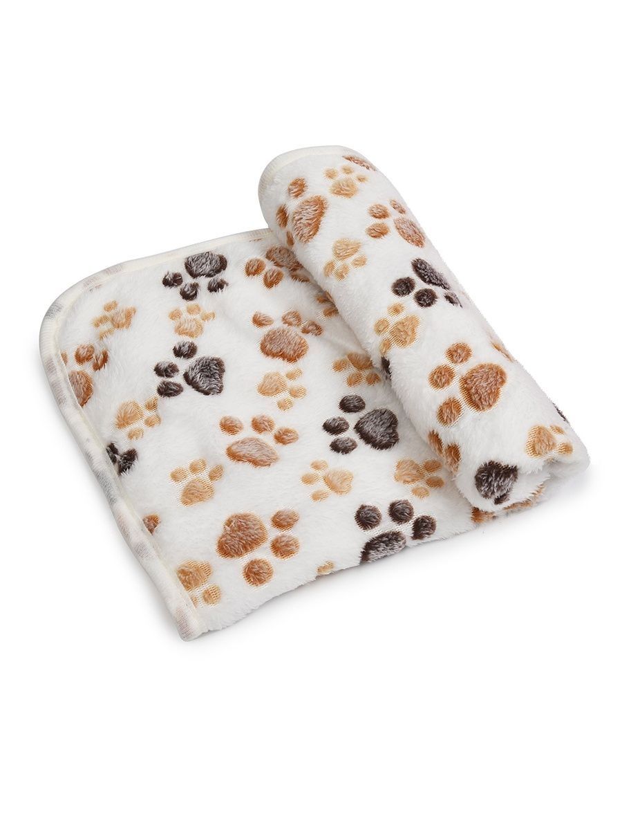 Плед для животных MiloPets 60х40 см, флис, белый