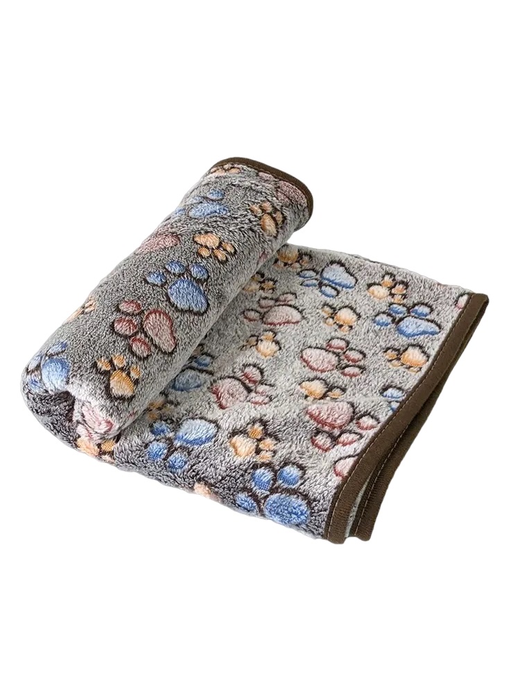 Плед для животных MiloPets, 60х40 см, флис, темно-коричневый